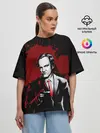 Женская футболка оверсайз / Quentin Tarantino