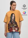 Женская футболка оверсайз / Billie eilish