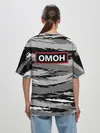 Женская футболка оверсайз / ОМОН