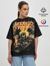 Женская футболка оверсайз / Avenged Sevenfold