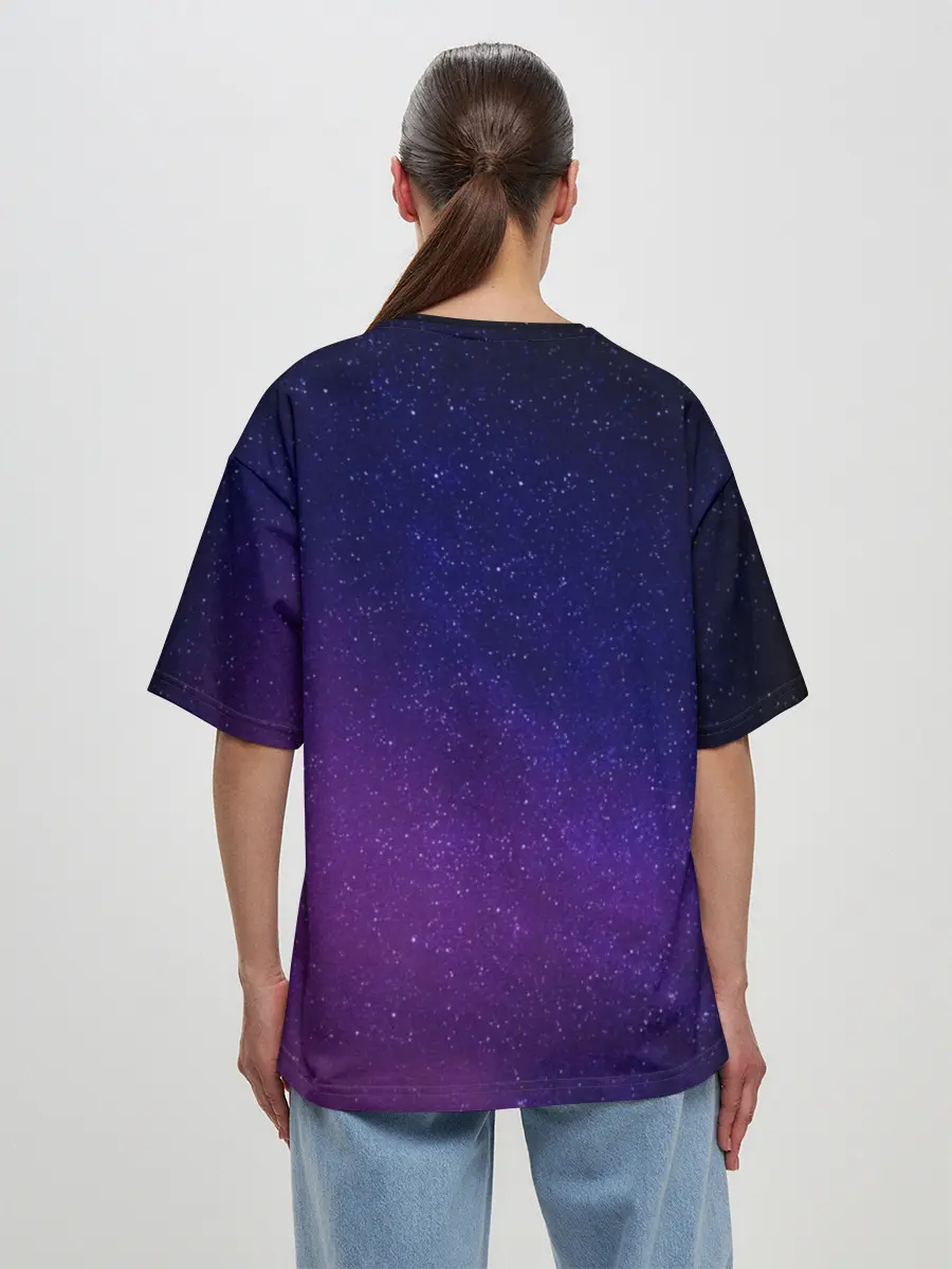 Женская футболка оверсайз / Как приручить дракона