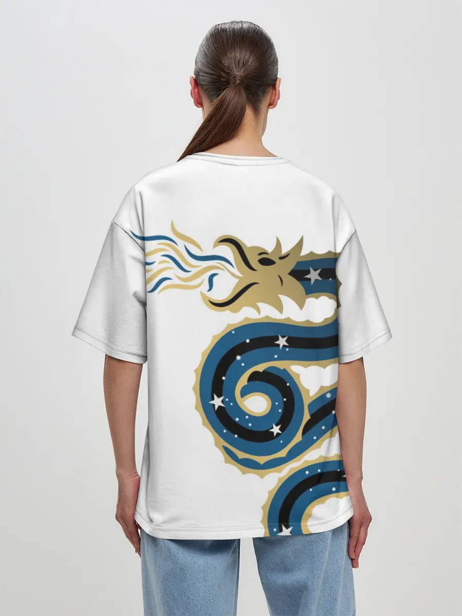 Женская футболка оверсайз / Интер Милан