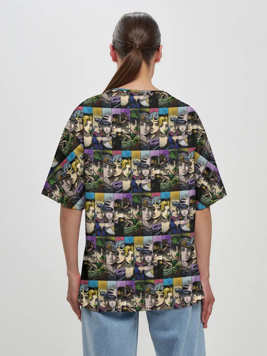 Женская футболка оверсайз / JoJo