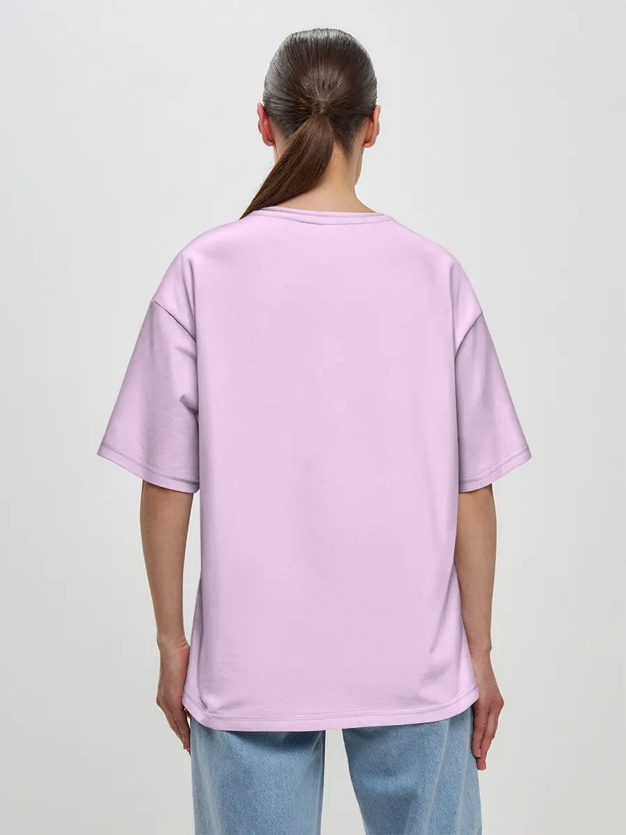 Женская футболка оверсайз / Re:Zero. Эмилия