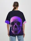 Женская футболка оверсайз / Токсичный череп