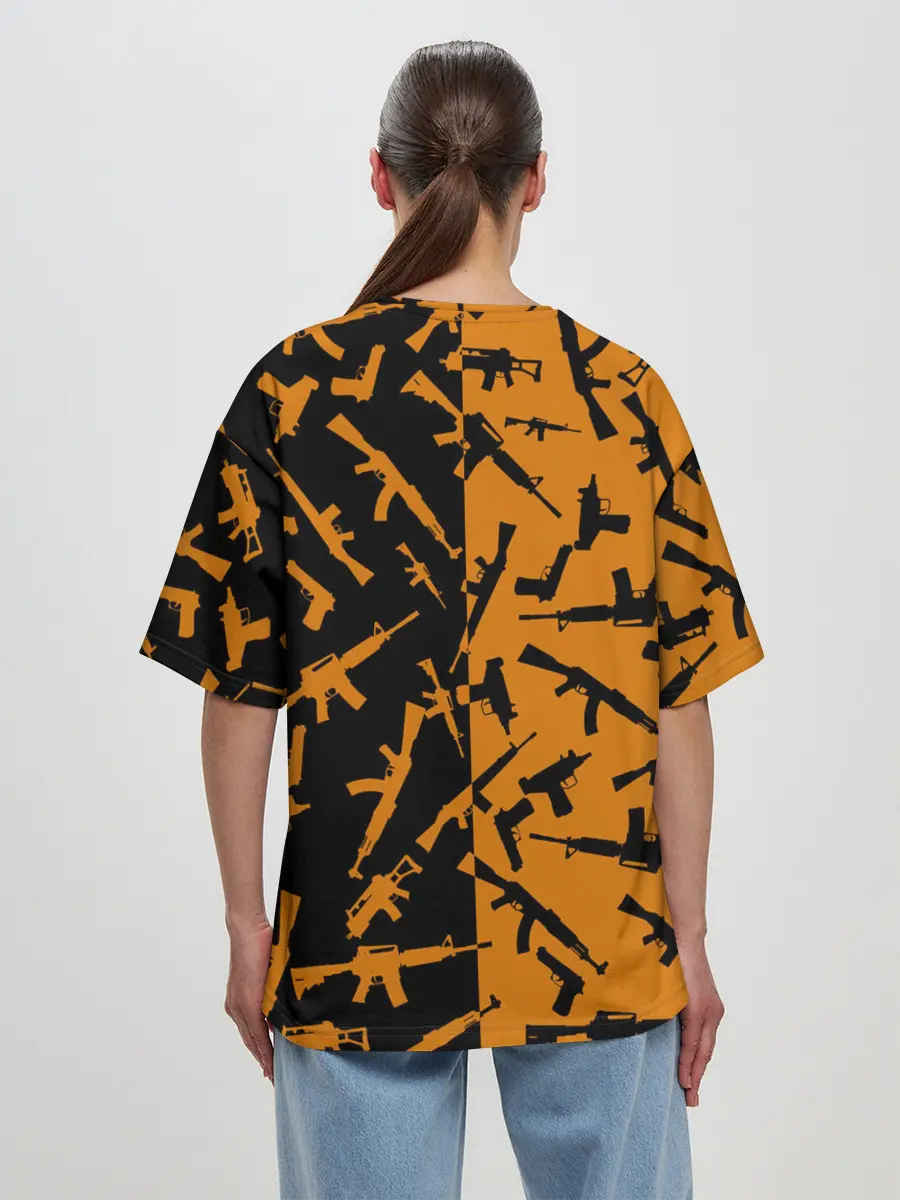 Женская футболка оверсайз / PUBG 2