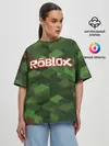 Женская футболка оверсайз / Roblox
