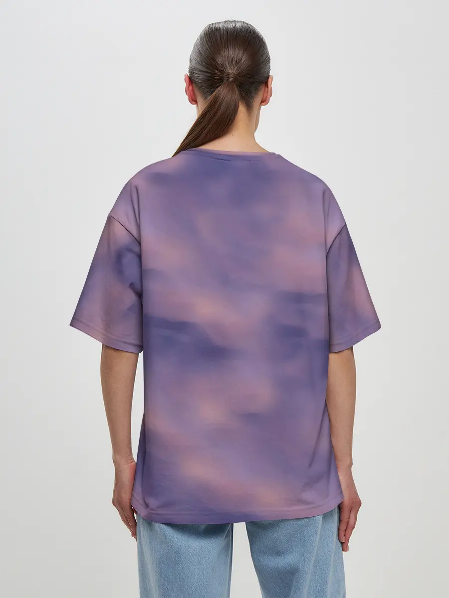 Женская футболка оверсайз / Как приручить дракона