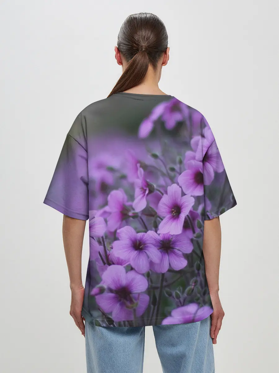 Женская футболка оверсайз / BTS