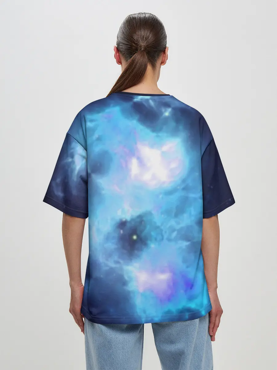 Женская футболка оверсайз / Night Fury