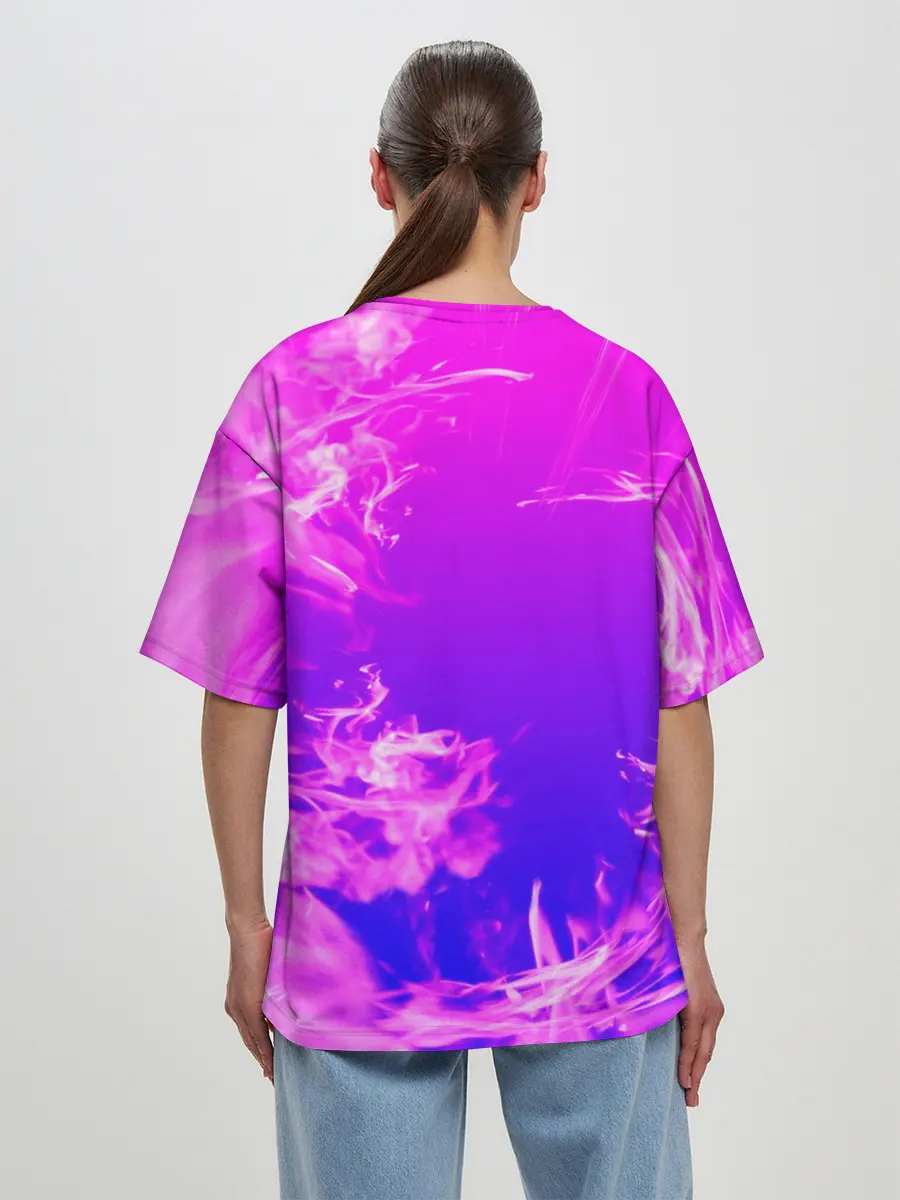 Женская футболка оверсайз / Необъятный океан