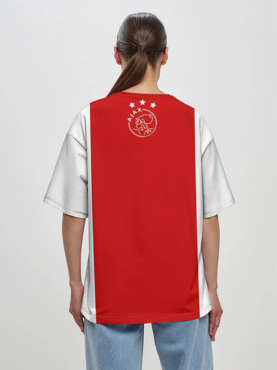 Женская футболка оверсайз / Аякс