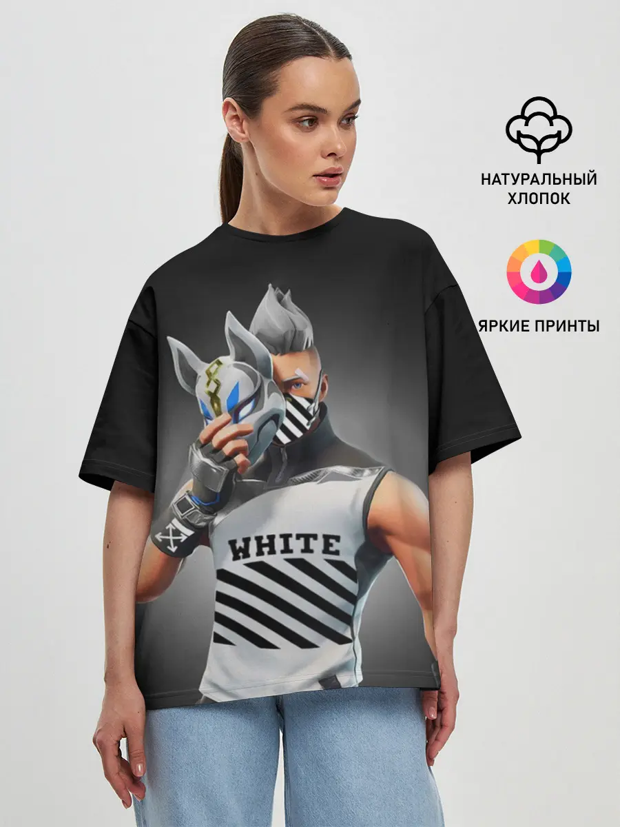 Женская футболка оверсайз / FORTNITE