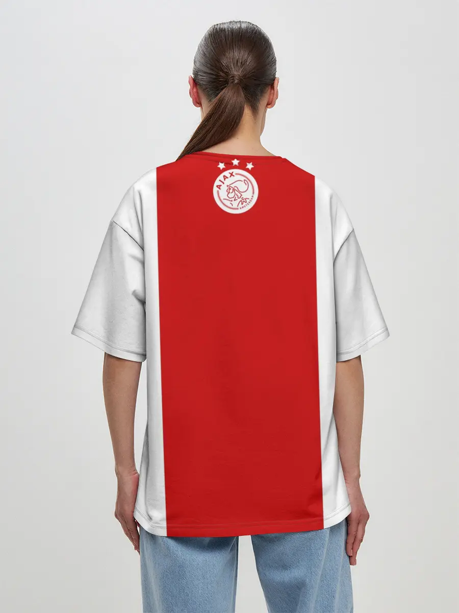 Женская футболка оверсайз / Аякс