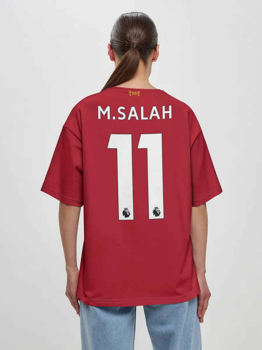Женская футболка оверсайз / Salah home 19-20