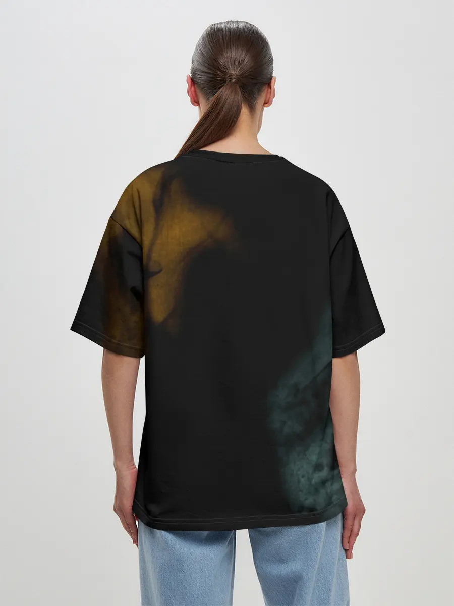 Женская футболка оверсайз / Сайтама в полный рост