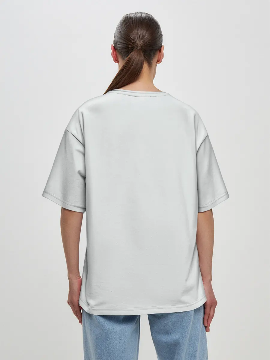 Женская футболка оверсайз / I direct my own life