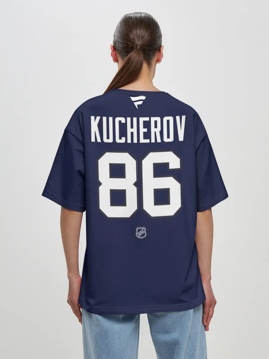 Женская футболка оверсайз / Никита Кучеров 86 Тампа