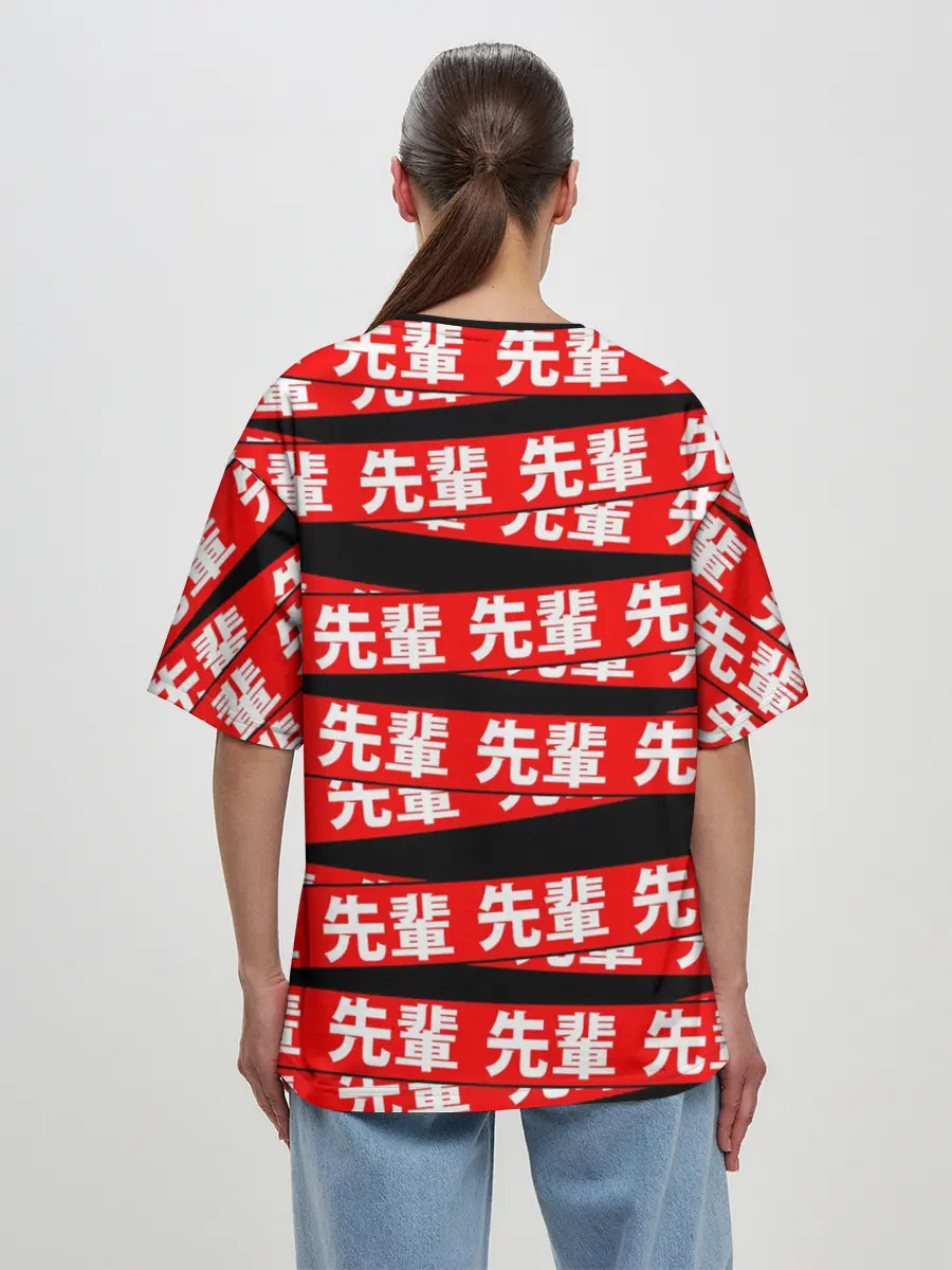 Женская футболка оверсайз / Anime