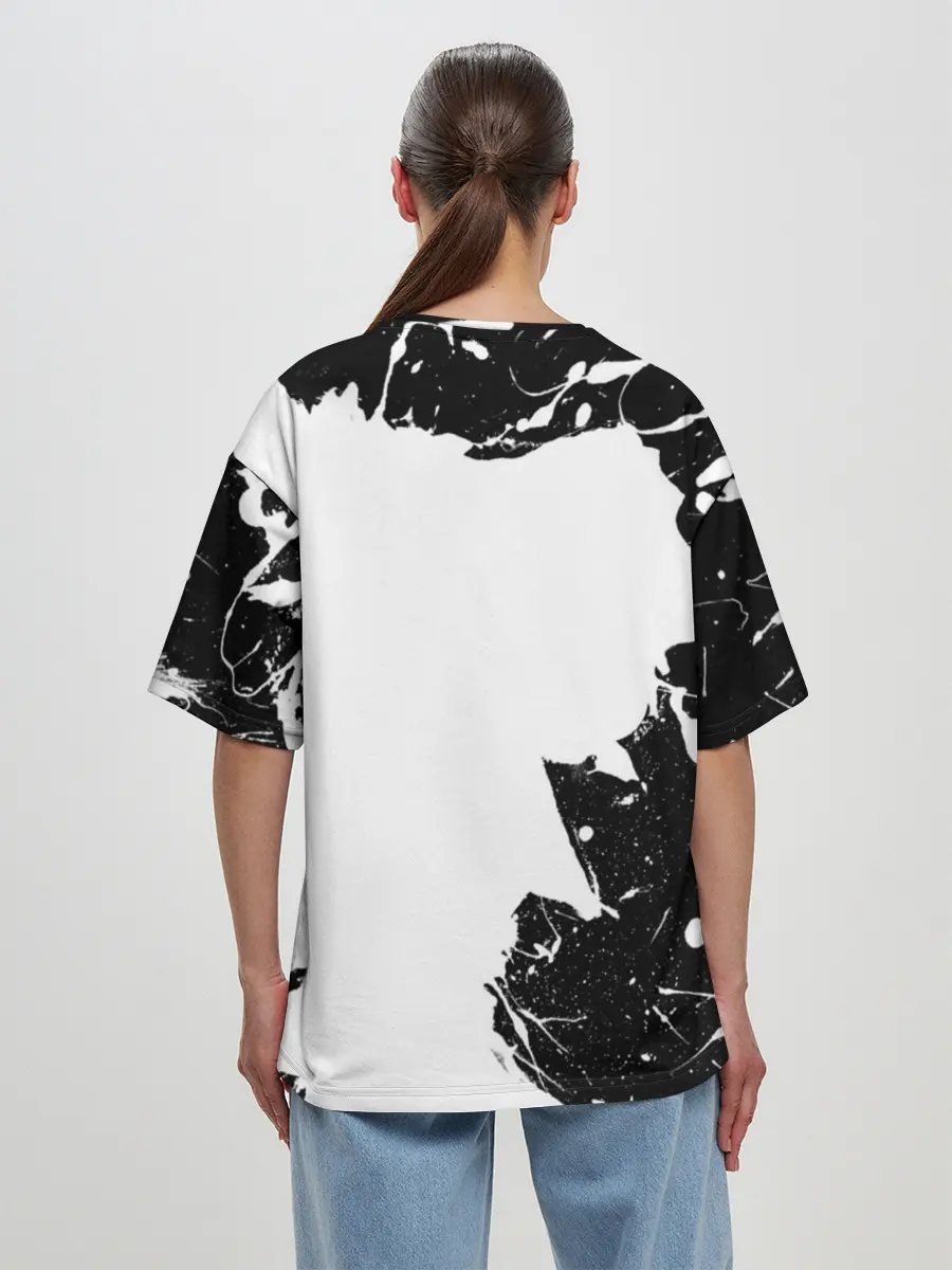 Женская футболка оверсайз / METAL GEAR SOLID