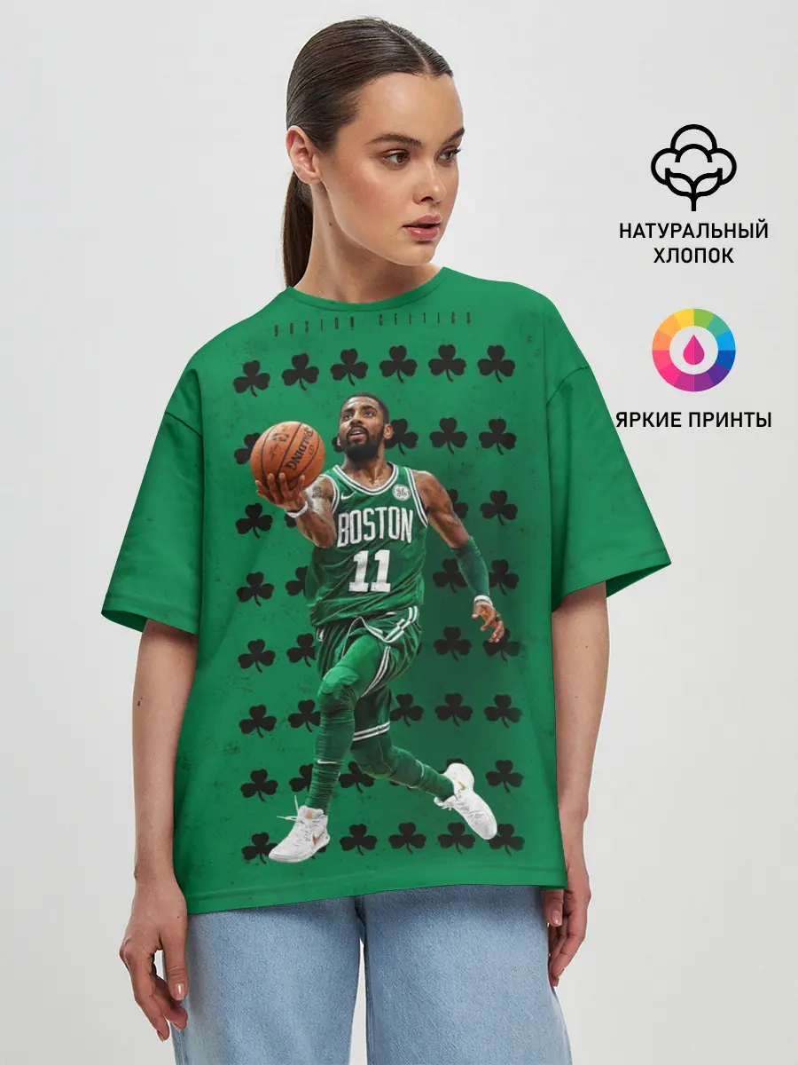 Женская футболка оверсайз / Кайри Ирвинг 11