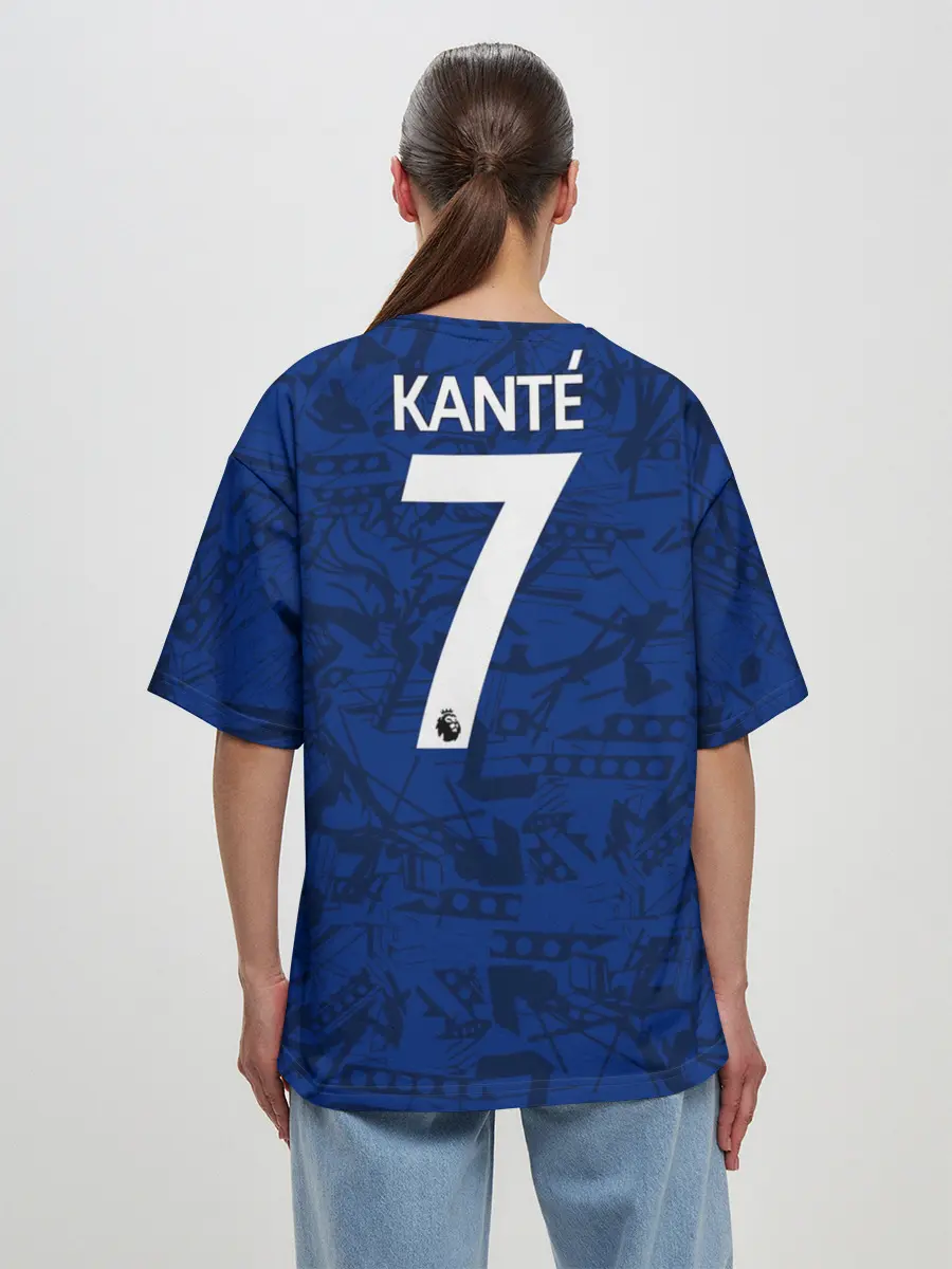 Женская футболка оверсайз / Kante home 19-20