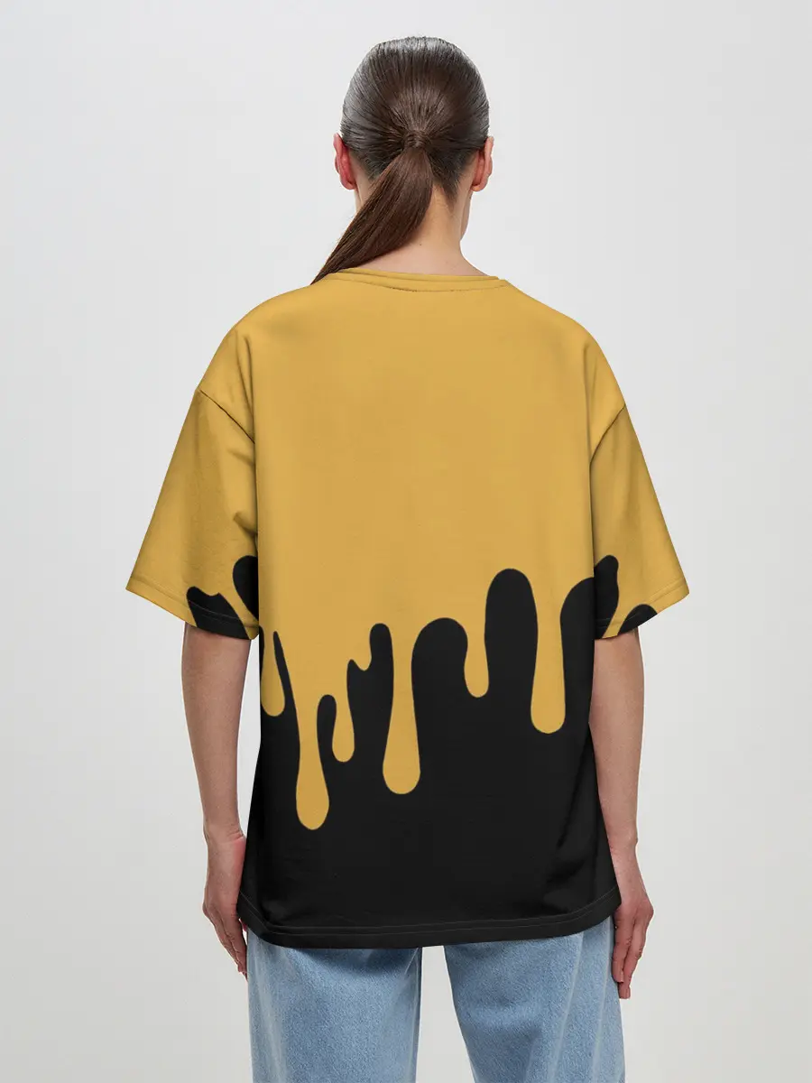 Женская футболка оверсайз / Bendy And The Ink Machine