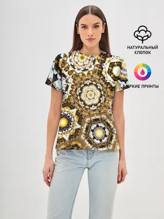 Женская базовая футболка / Калейдоскоп детства