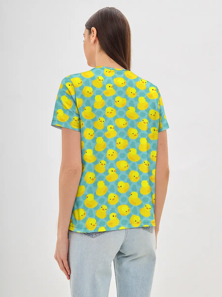 Женская базовая футболка / Уточка