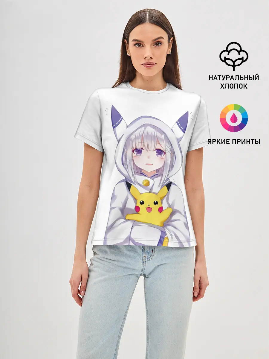 Женская базовая футболка / My Pika