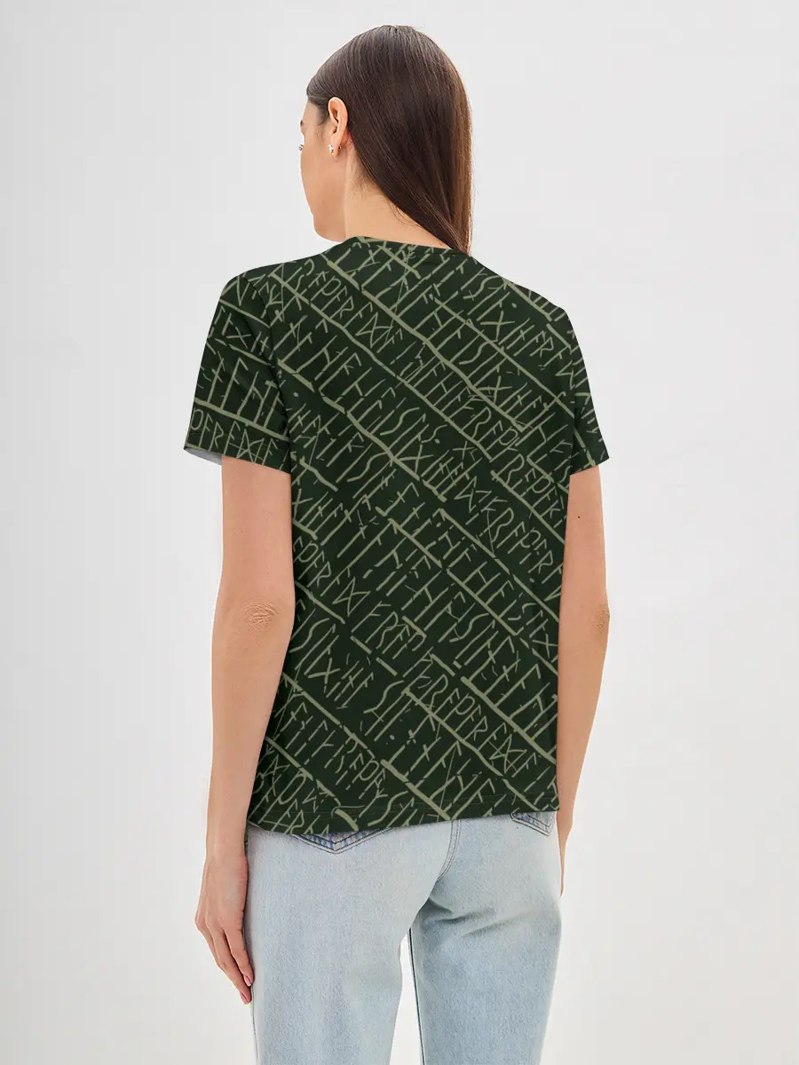 Женская базовая футболка / Дерево жизни