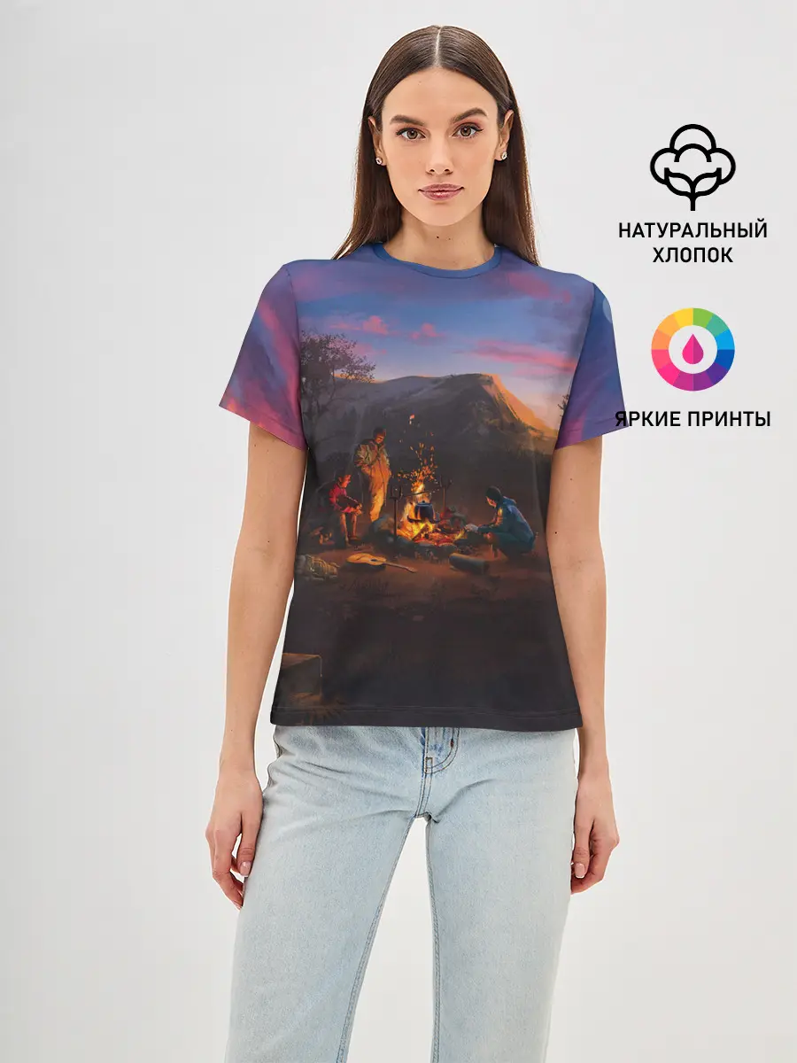 Женская базовая футболка / ATOM RPG