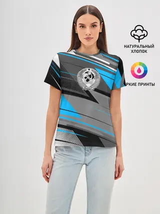 Женская базовая футболка / СССР