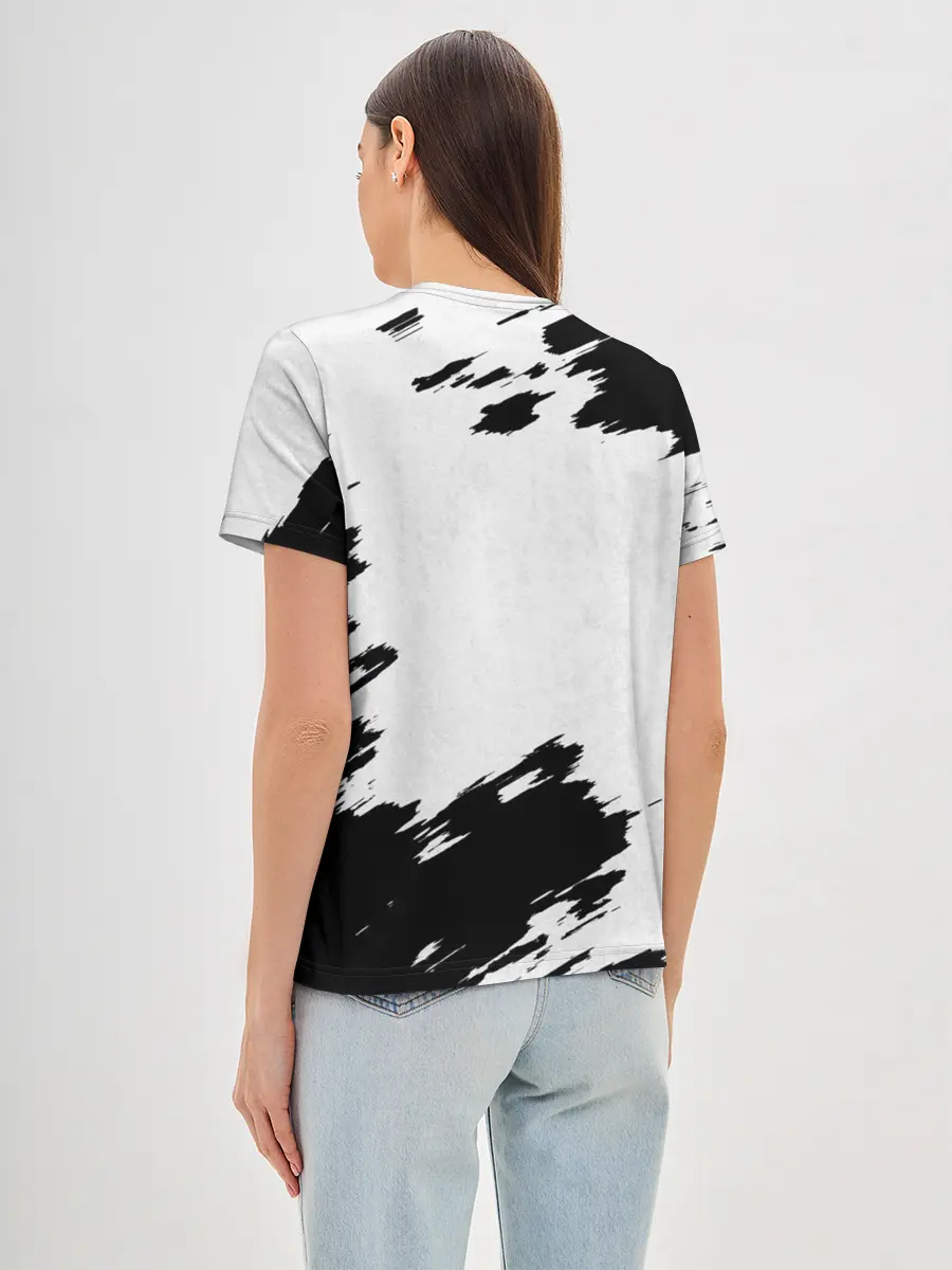 Женская базовая футболка / Гражданская оборона