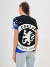 Женская базовая футболка / ЭДЕН АЗАР / CHELSEA / ЧЕЛСИ
