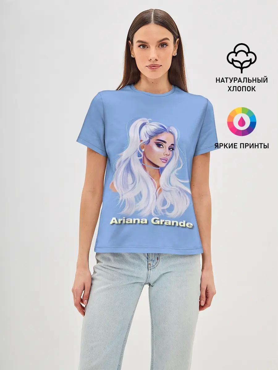 Женская базовая футболка / Ariana Grande