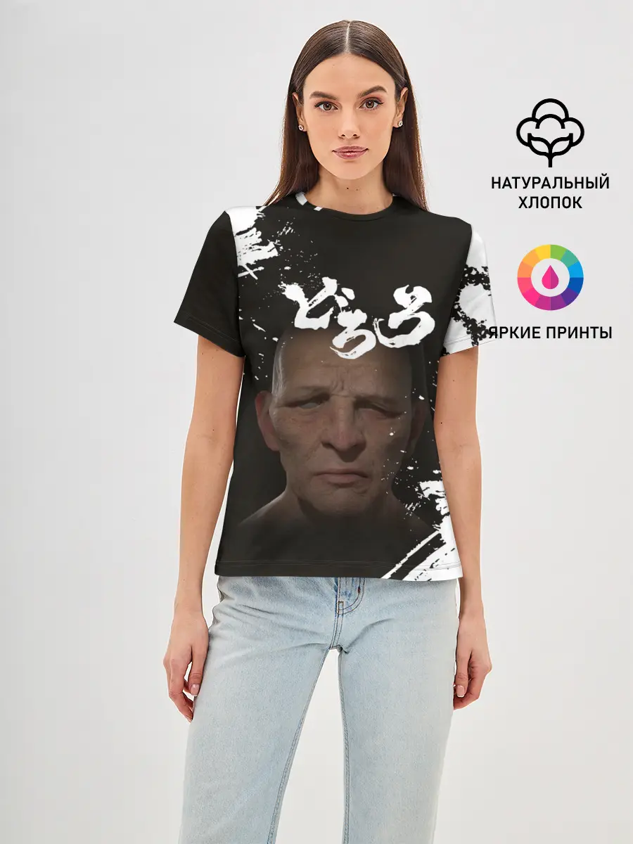 Женская базовая футболка / Biwamaru | Бивамару монах