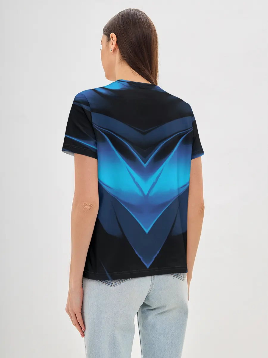 Женская базовая футболка / Абстракция