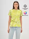 Женская базовая футболка / Лайм