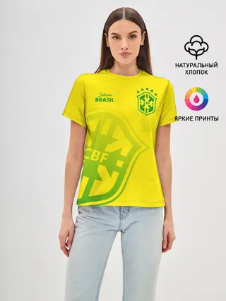 Женская базовая футболка / Бразилия