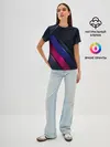 Женская базовая футболка / Sport style 3d
