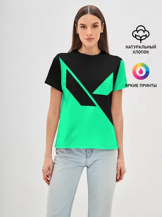 Женская базовая футболка / VALORANT