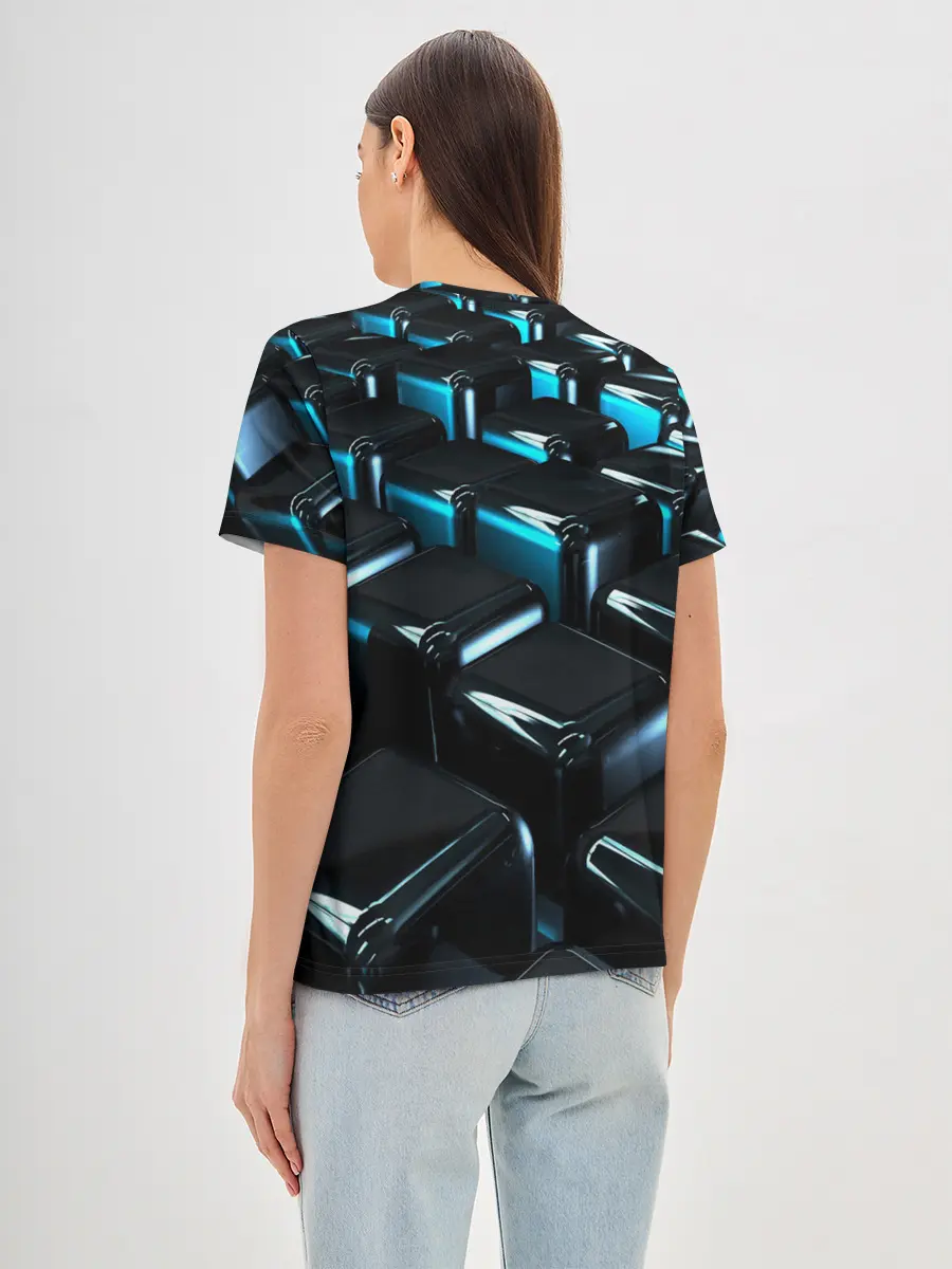 Женская базовая футболка / ТЕКСТУРА