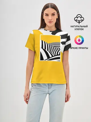 Женская базовая футболка / Крути педали