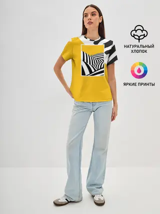 Женская базовая футболка / Крути педали