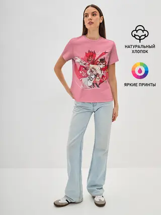 Женская базовая футболка / ОТЕЛЬ ХАЗБИН