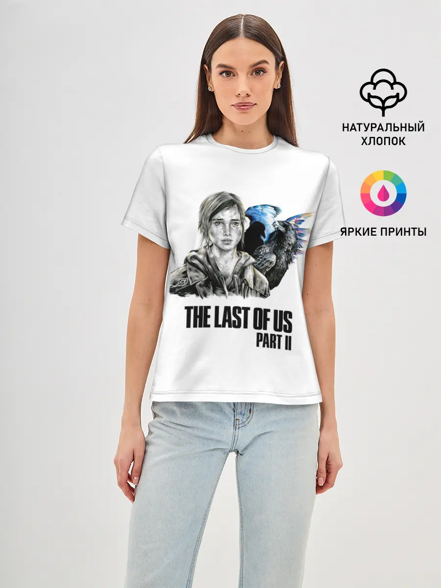 Женская базовая футболка / The last of US 2
