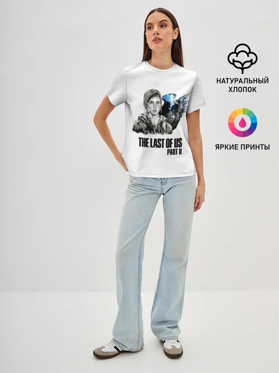 Женская базовая футболка / The last of US 2