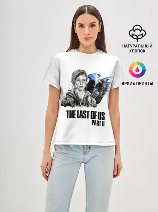 Женская базовая футболка / The last of US 2