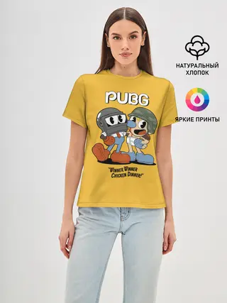 Женская базовая футболка / Чашки победиетели